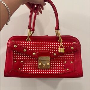 Samantha Thavasa Red Polka Dot Shoulder Bag